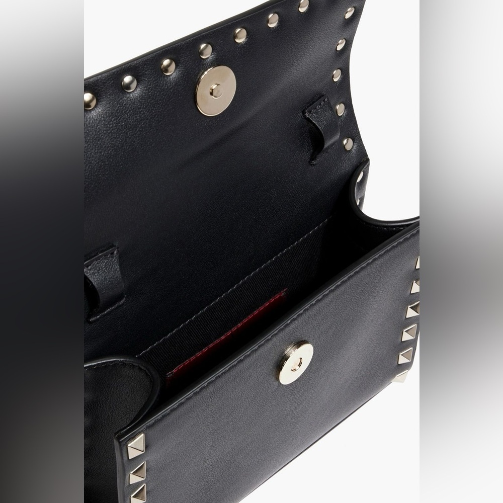 NWT VALENTINO GARAVANI Rockstud leather shoulder bag - Picture 4 of 13